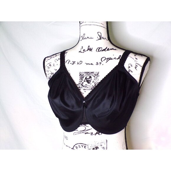 🆕 WACOAL Simple Shaping Minimizer Underwire Unpadded Bra 36DDD Black #857109 - Picture 8 of 11